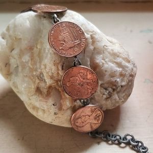 Handmade Penny Bracelet